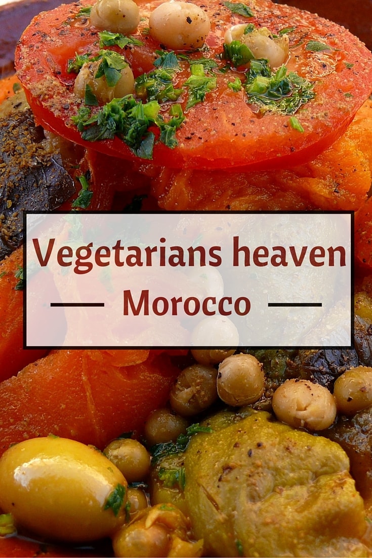 vegetarian morocco pin