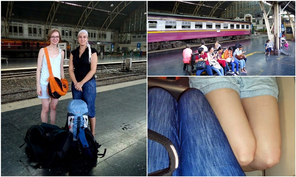 train travels in Thailand
