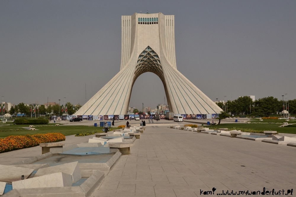 things to do in Tehran - Azadi Tower