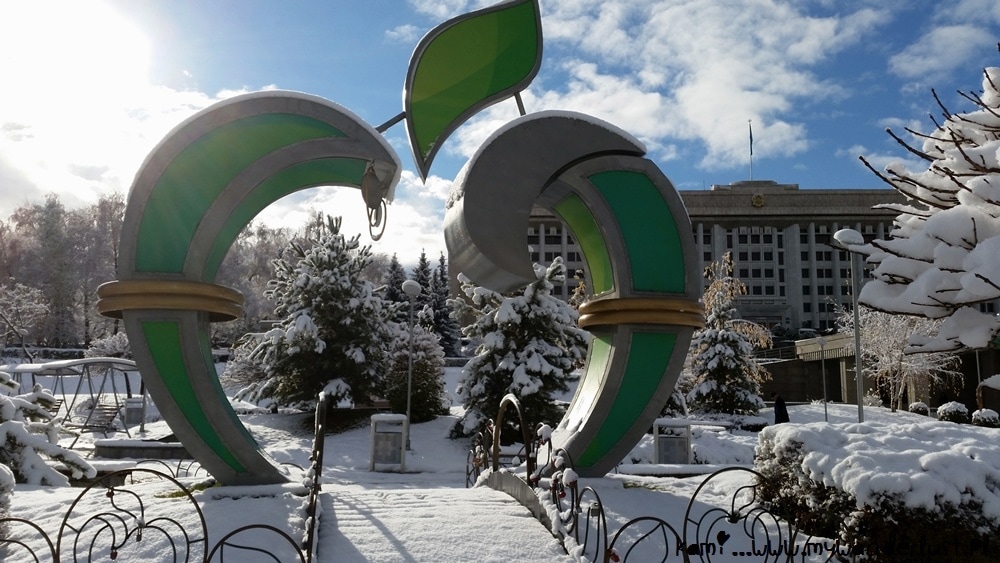 Almaty Kazakhstan winter