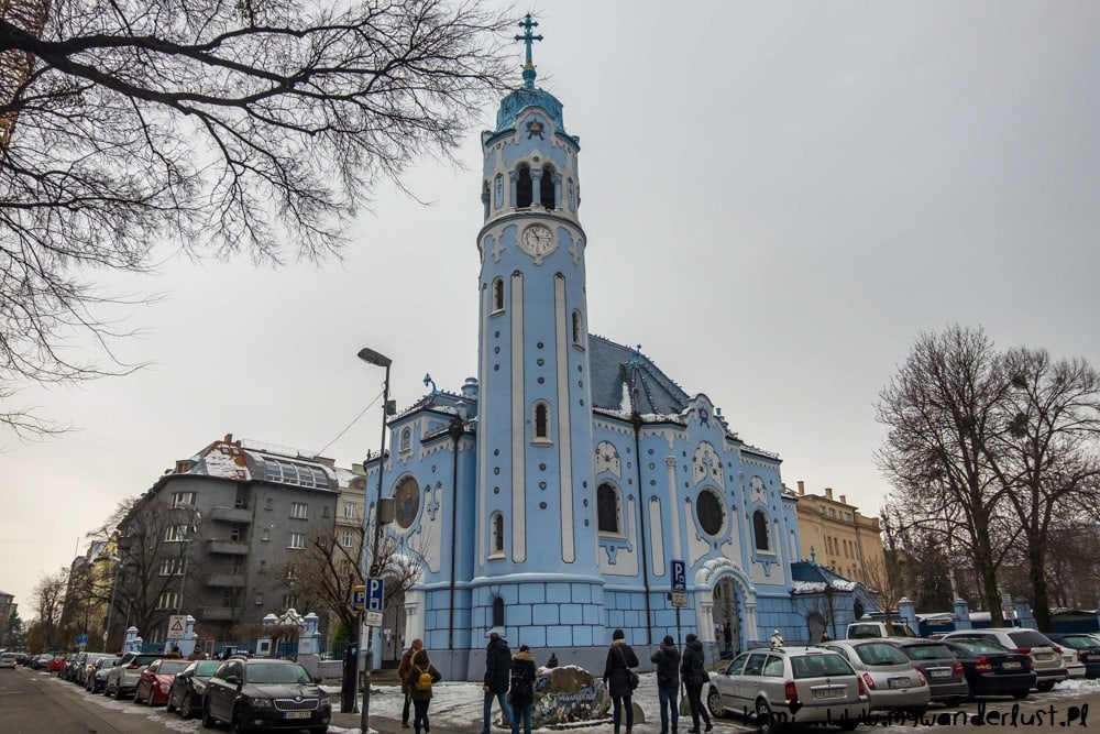 Bratislava attractions - Blue Church