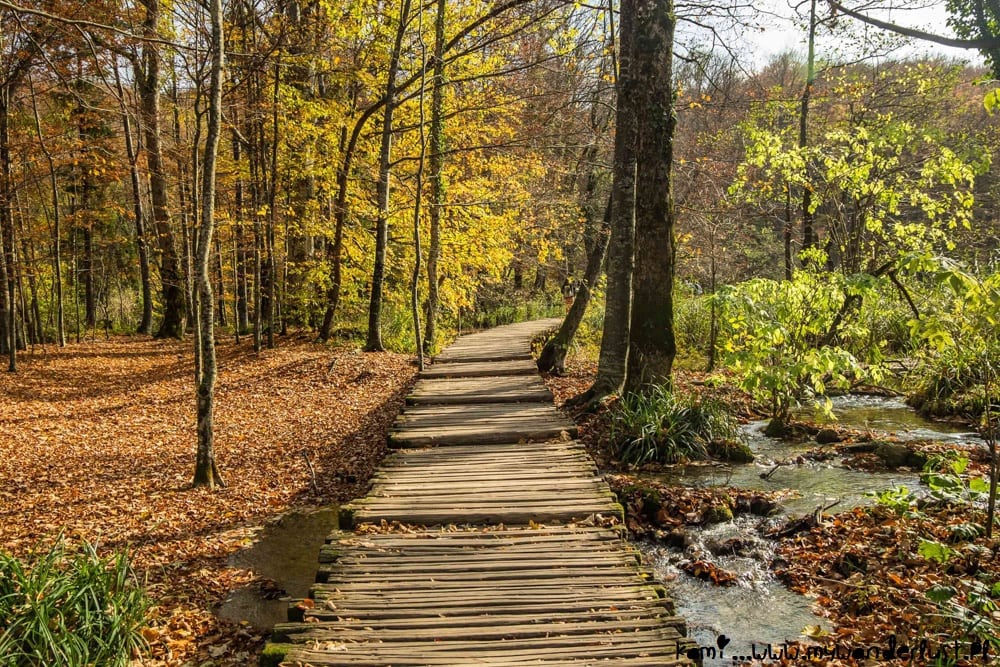 visiting Plitvice Lakes