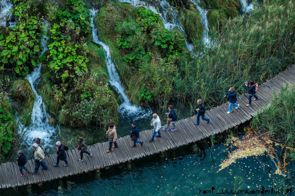 visiting Plitvice Lakes