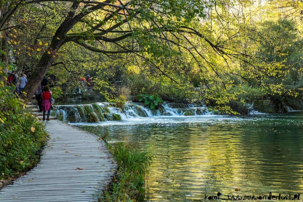 visiting Plitvice Lakes