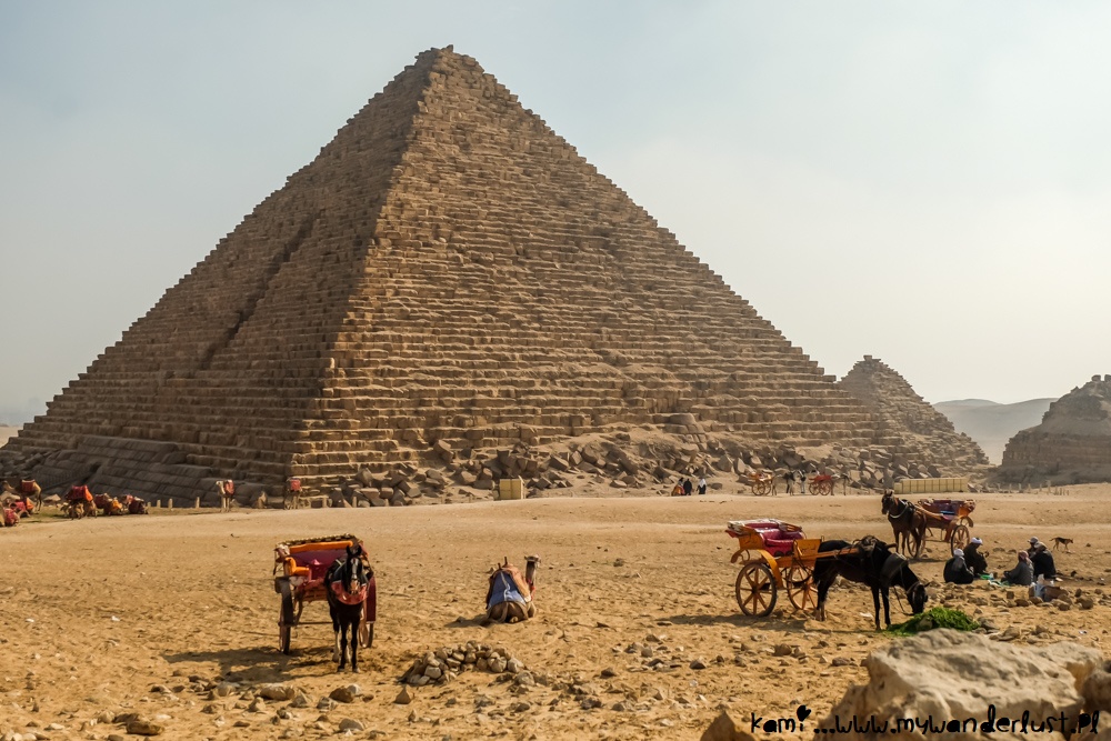 visiting Pyramids