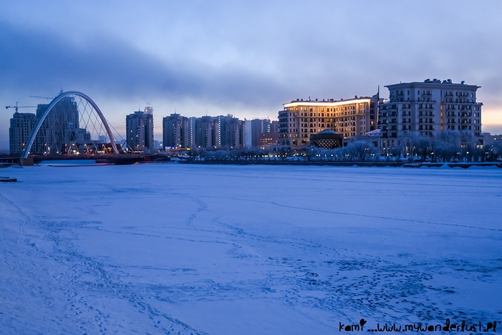Astana in winter