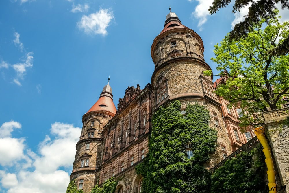 Apsilankykite Ksiaz pilies Lenkijoje