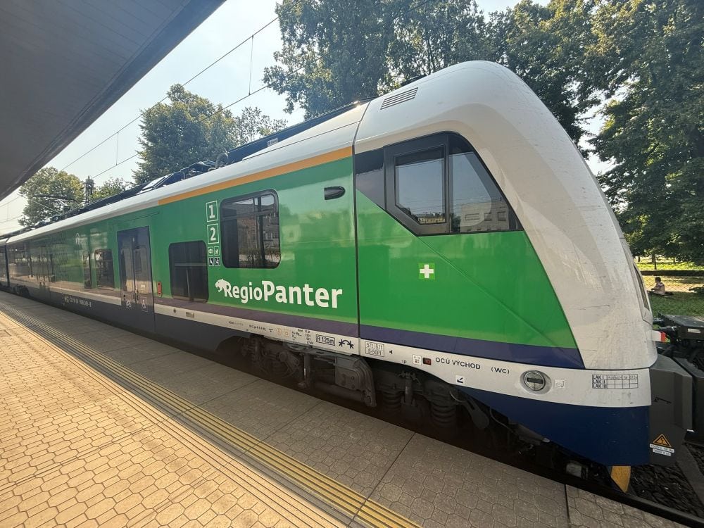 train from ostrava to stramberk